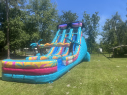 20ft Sunset Splash Dual Lane